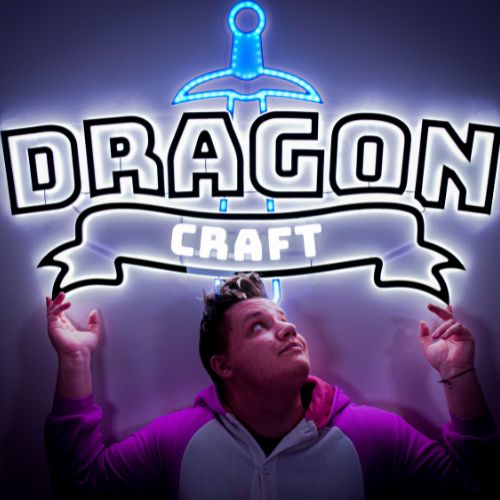 napis neonowy Dragon Craft dla Kacper Rietz