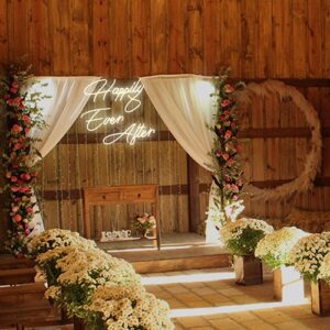 Oferujemy dekoracje ślubne w wielu różnych stylach. Ledon Happily ever after będzie idealną dekoracją weselną.