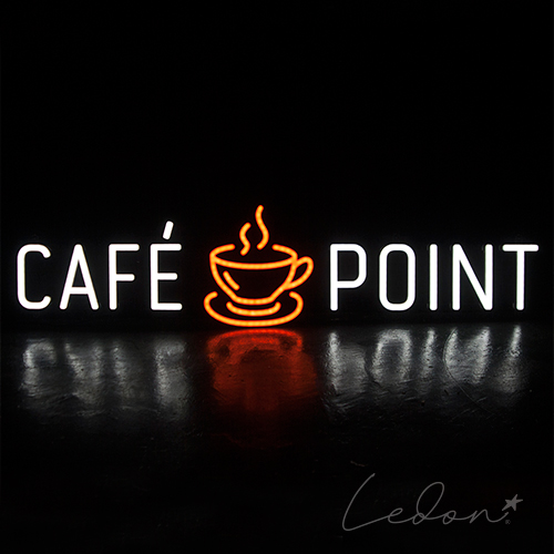 Reklama ledowa Cafe Point