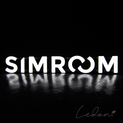 neon ledowy dla marki Simroom