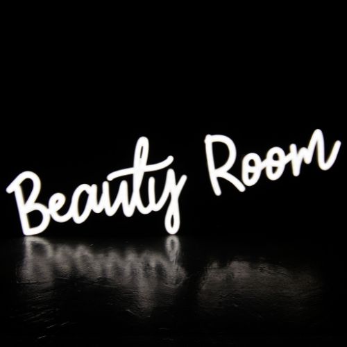 litery podświetlane Beauty Room do salonu piękności