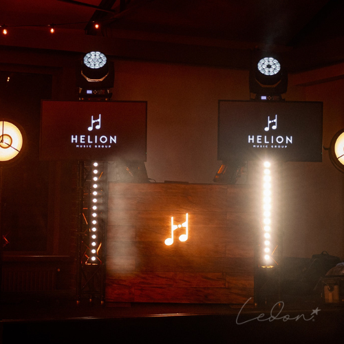 Neon na zamówienie Helion Music Group